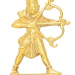 Brass Ghantakarn Mahaveer Brass For Collectible Handicraft 8.9&Prime; Inch | Authentic Hindu Deity for Divine Blessings & Protection