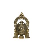 Brass Tirupati Balaji (Venkateshvara) God Brass For Collectible Handicraft 6&Prime; Inch Height &ndash; Premium Brass Deity Idol for Home & Temple