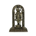 Brass Lord Ram Lalla Idol Ayodhya Model Ram Lalla Murti &ndash; 4 Inch Height | Authentic Hindu Deity Divine Blessings Symbolism & Protection