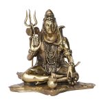 Brass Sankar Statue &ndash; 6.2 Inch Height &ndash; Premium Brass Deity Idol for Home & Temple