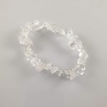 Raw Clear Quartz (Sphatik) Bracelet for Energy Amplification & Clarity