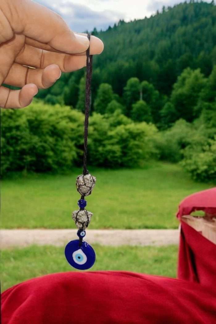 Pyrite Evil Eye Protection - Prosperity Guardian - Image 2