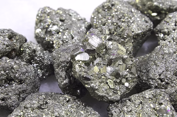 Natural Pyrite Crystal Cluster (50gm - 70gm) - Wealth Magnet & Prosperity Stone - Image 2