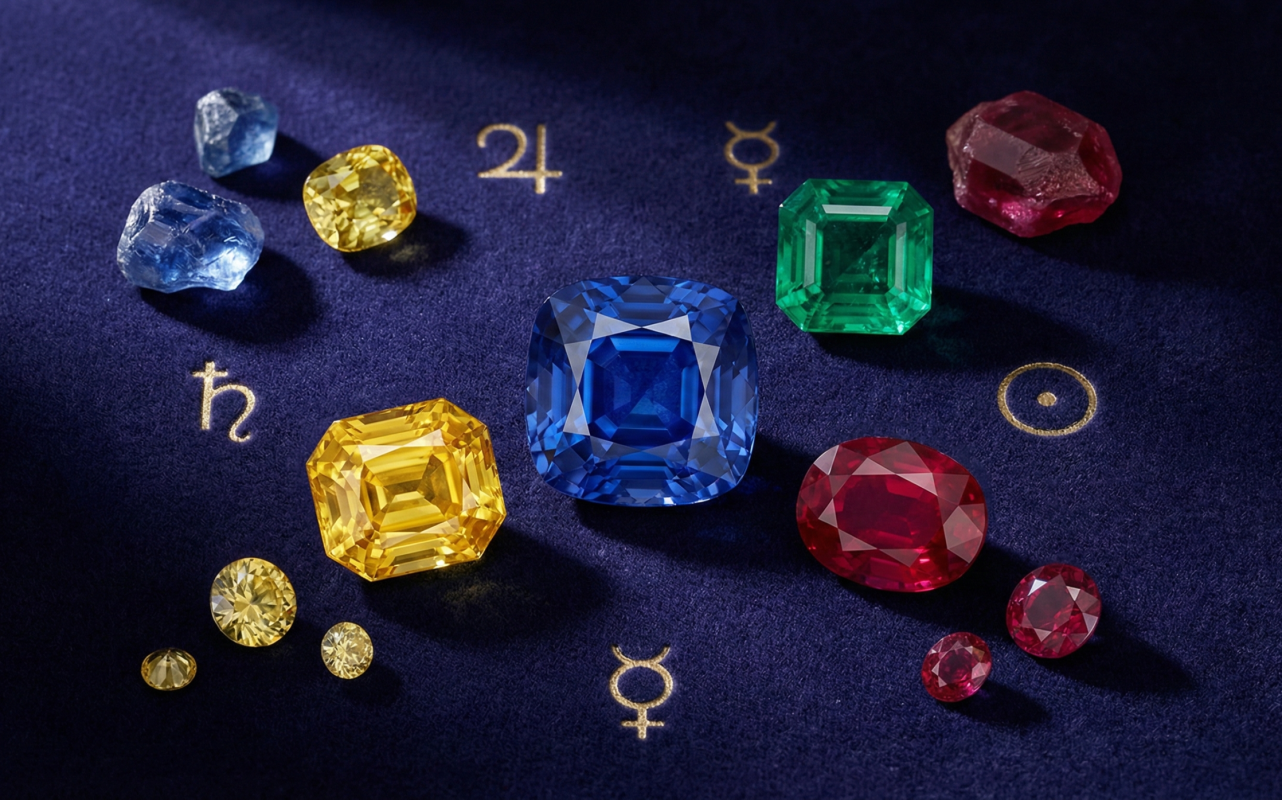 Natural Blue Sapphire (Neelam) - Primary Saturn Protection Gemstone