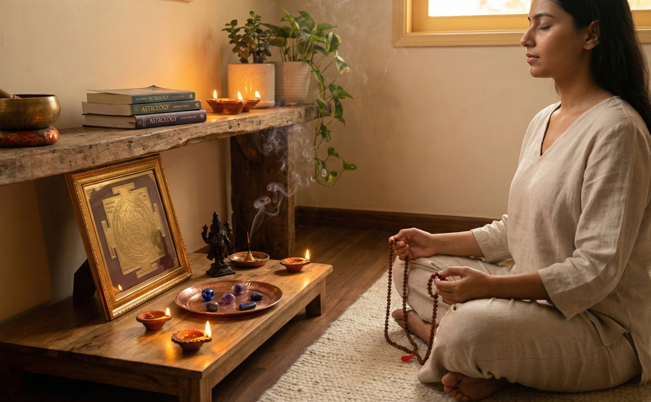 Holistic Saturn Remedies - Mantra Meditation and Yantra Worship