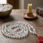Sphatik Mala / Clear Crystal Mala 108 Beads – Clarity, Healing & Energy Balancing