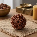 7 Mukhi Rudraksha + Lab certificate– Mahalakshmi Wealth & Fortune Bead (Certified)
