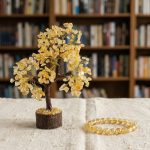 Ultimate Study Success Combo: Citrine Tree + Citrine Bracelet (Boost Focus, Memory & Academic Excellence) - Image 4