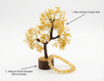 Ultimate Study Success Combo: Citrine Tree + Citrine Bracelet (Boost Focus, Memory & Academic Excellence) - Image 2