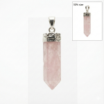 rose quartz pendant