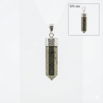 Pyrite Pencil Pendant