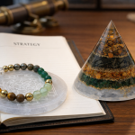 Ultimate Dhan Yog Wealth Combo for Business Growth & Abundance | Dhanyog Pyramid, Dhanyog Bracelet & Free Selenite Charging Plate