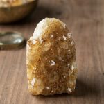 Natural Citrine Geode Cluster | Authentic Crystal Formation 1-1.2 Kilogram for Spiritual Practice