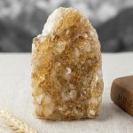 Natural Citrine Geode Cluster | Authentic Crystal Formation 1-1.2 Kilogram for Spiritual Practice - Image 2