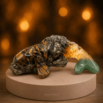 Money Magnet Fish | Multi-Crystal Prosperity Figurine for Wealth, Flow & Financial Abundance | Navgraha.In