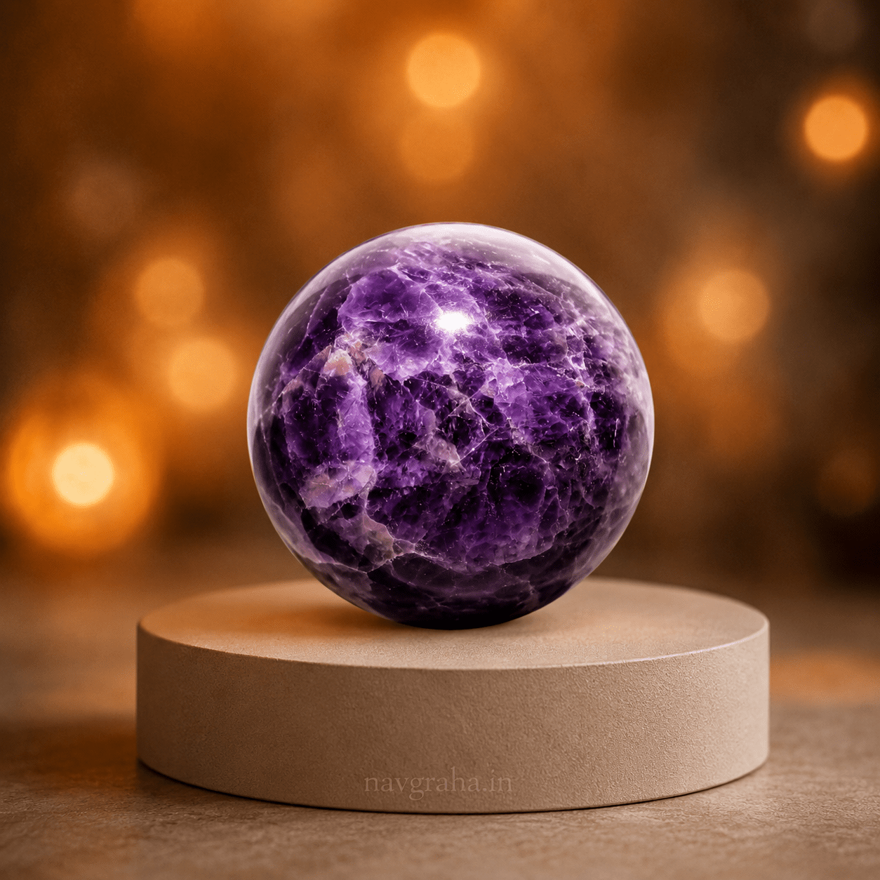 amethyst ball 100 gms