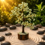Green Aventurine Crystal Tree | 300 Beads | Natural Green Aventurine Gemstone Tree for Luck, Vastu & Feng Shui | Navgraha.In