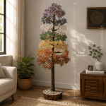 7 Chakra Crystal Tree | 5000 Beads | Grand Statement Piece for Healing, Abundance & Vastu | Exclusively at Navgraha.In